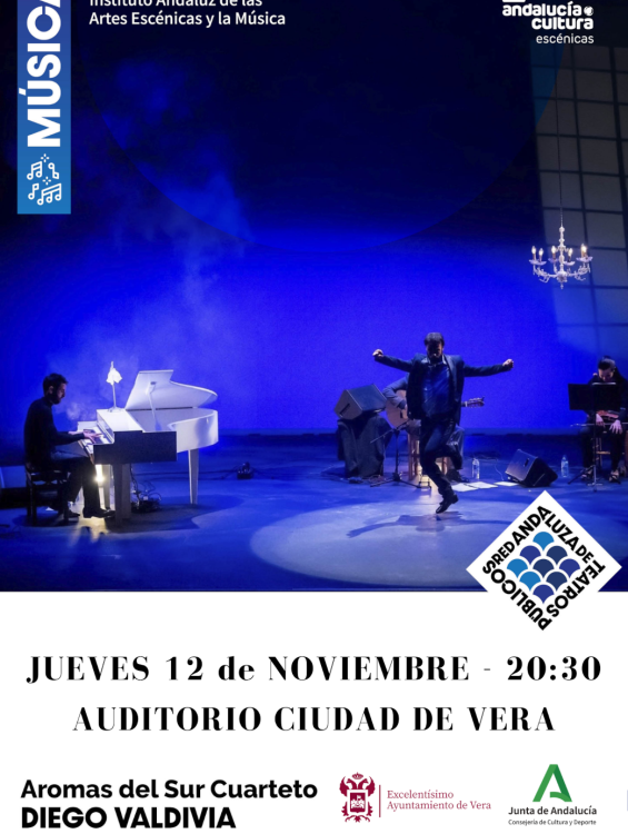 AROMAS DEL SUR Concierto y danza española, pianista Diego Valdivia