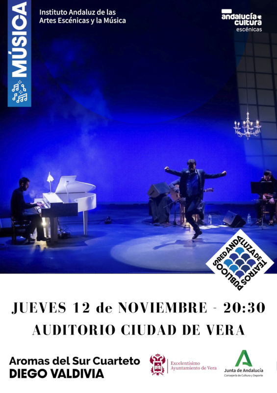 AROMAS DEL SUR Concierto y danza española, pianista Diego Valdivia