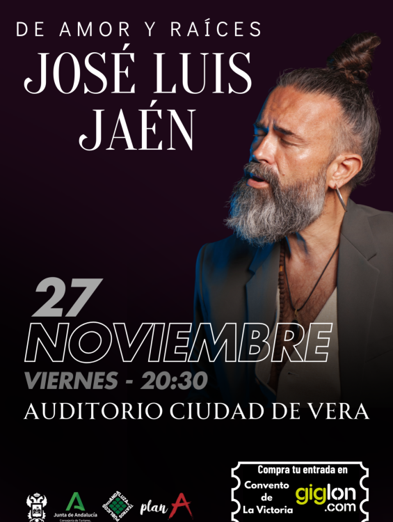 DE AMOR Y RAICES, concierto JOSÉ LUIS JAÉN