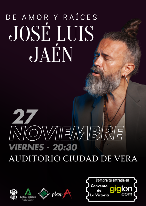 DE AMOR Y RAICES, concierto JOSÉ LUIS JAÉN