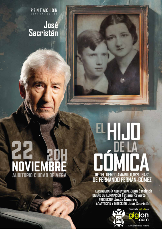 EL HIJO DE LA CÓMICA, CON JOSE SACRISTÁN