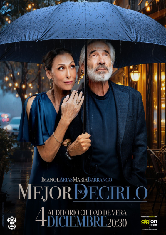 MEJOR NO DECIRLO, CON IMANOL ARIAS Y MARÍA BARRANCO