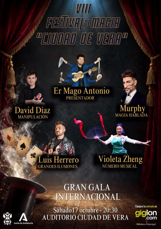 VIII Festival Internacional Magia: Violeta Zheng, Luis Herrero, Murphy, ...