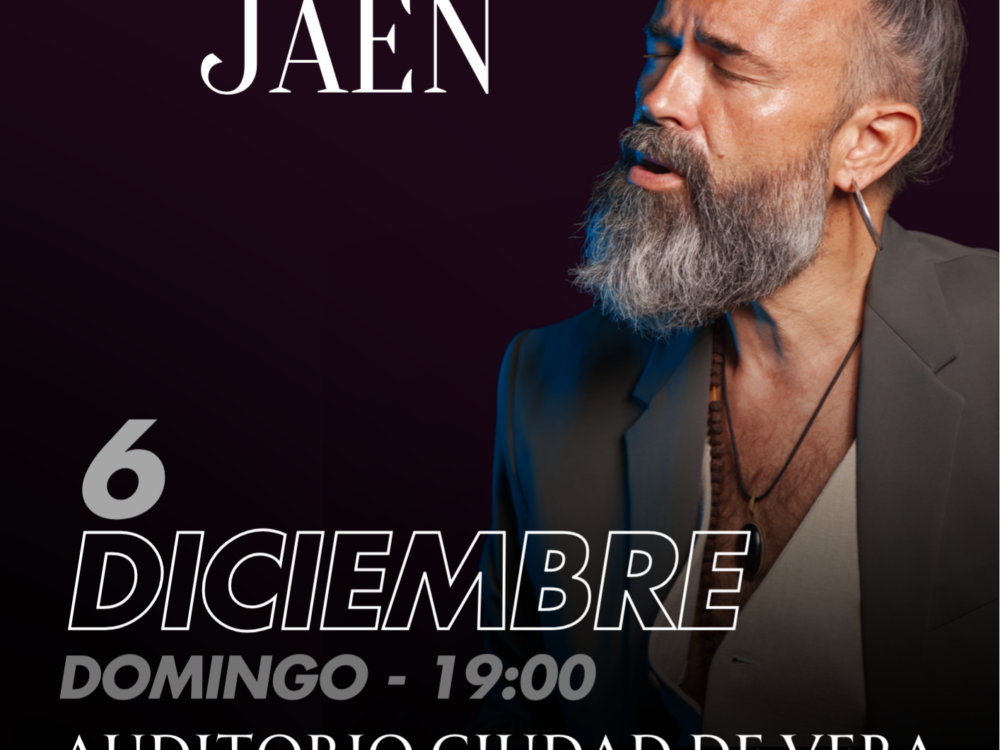 DE AMOR Y RAICES, concierto JOSÉ LUIS JAÉN